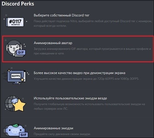 функции Discord Nitro