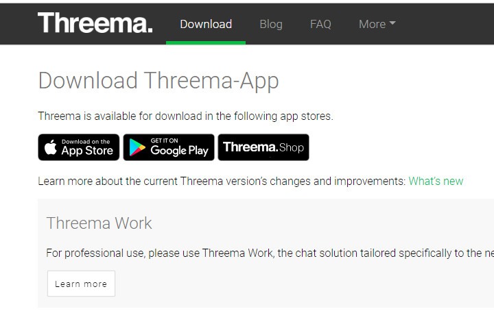 Мессенджер Threema