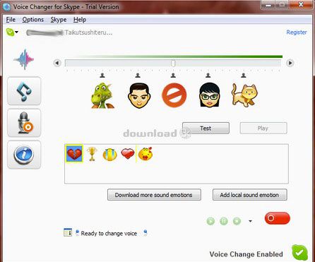 Skype Voice Changer