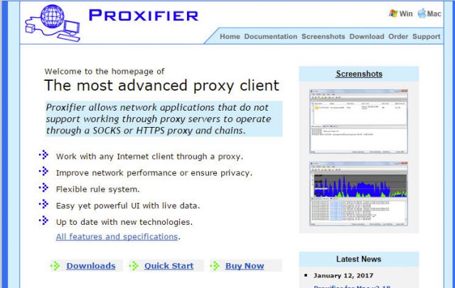 офсайт Proxifier