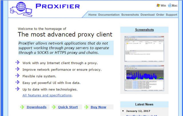 офсайт Proxifier