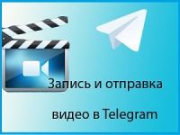 видеосообщение в Телеграме